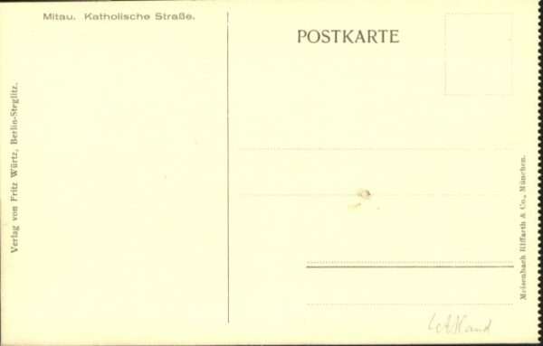 Mitau Katholische Strasse – Bild 2