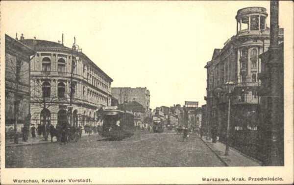 Warschau Masowien Warschau Strassenbahn Warszawa Krakauer