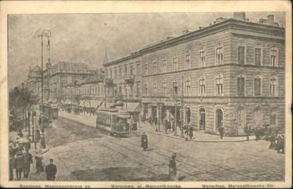 Warszawa Strassenbahn Warschau Ul. Marszalkowska