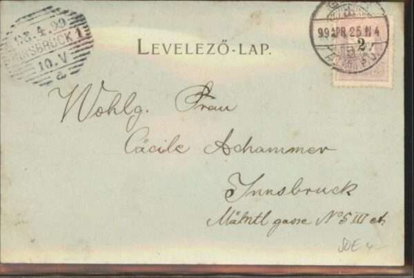 Gyoer Györböl Mondscheinkarte x – Bild 2