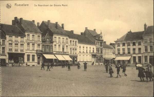 Roeselaere Roeselare Noordkant Groote Markt