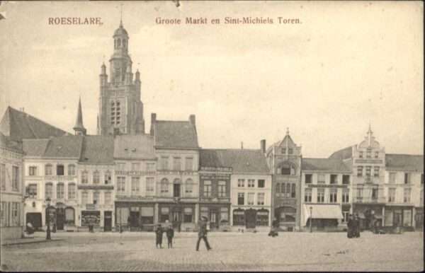 Roeselaere Roeselare Groote Markt Sint-Michiels To