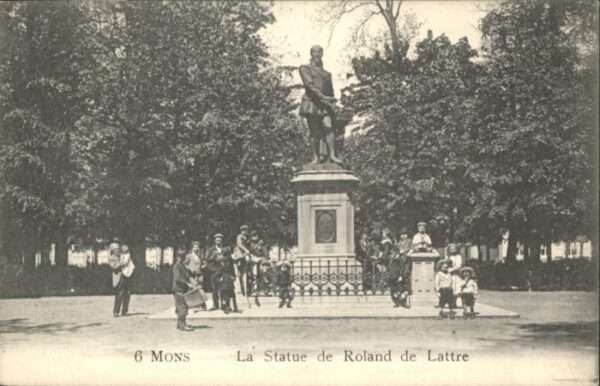 Mons Hainaut Mons Statue Roland Lattre