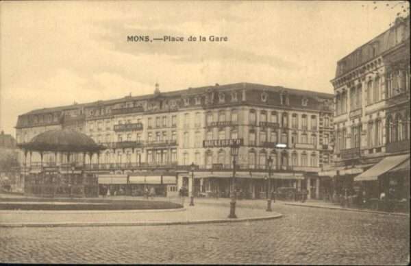 Mons Hainaut Mons Place Gare