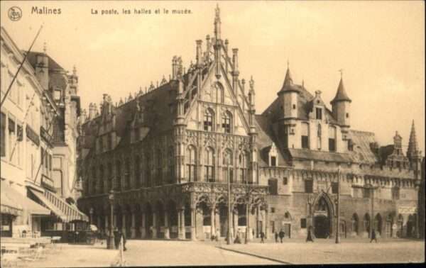 Malines Mechelen Flandre Malines Poste Halles Musee