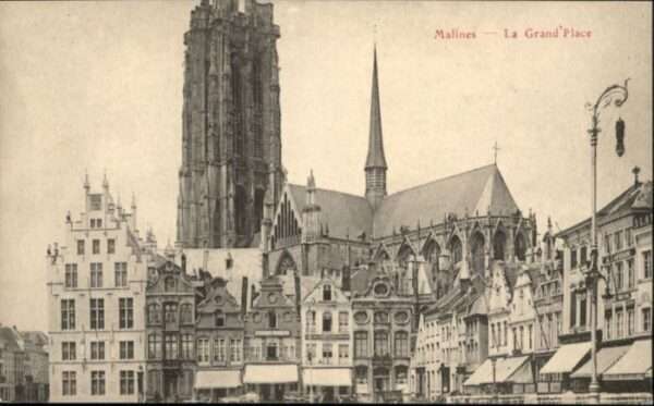 Malines Mechelen Flandre Malines Grand Place