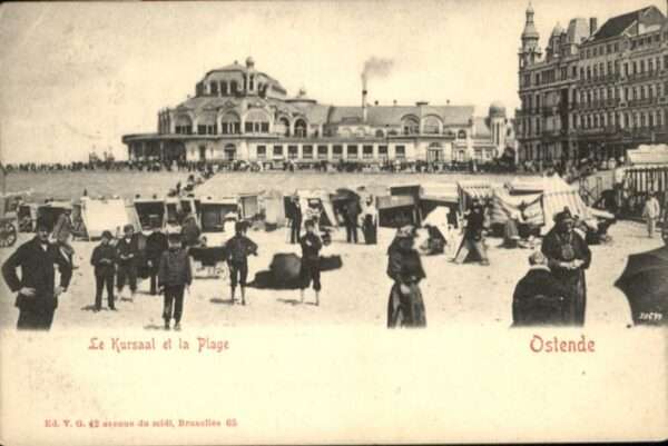 Ostende Oostende Ostende Kursaal Plage