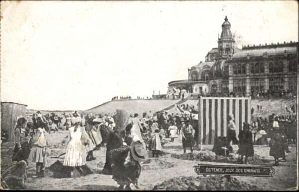 Ostende Oostende Ostende Jeux Enfants