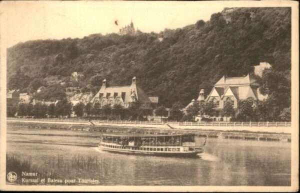 Namur Wallonie Namur Kursaal Bateau Touristes