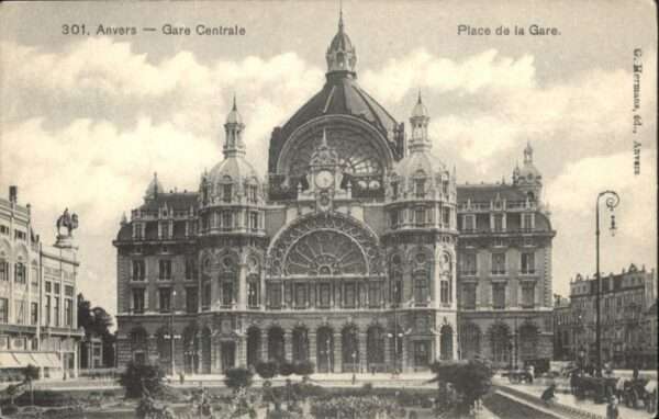 Anvers Antwerpen Anvers Gare Centrale Place Bahnhof