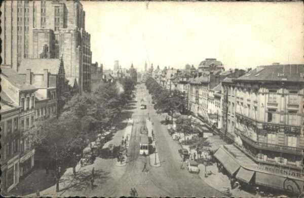 Antwerpen Anvers Strassenbahn Keyzerlei Avenue Keyzer