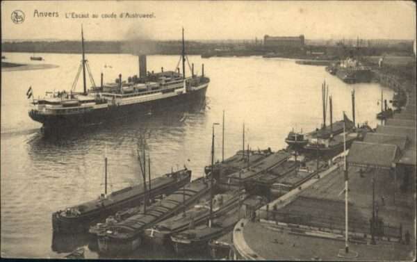 Anvers Antwerpen Anvers Escaut Coude Austruweel