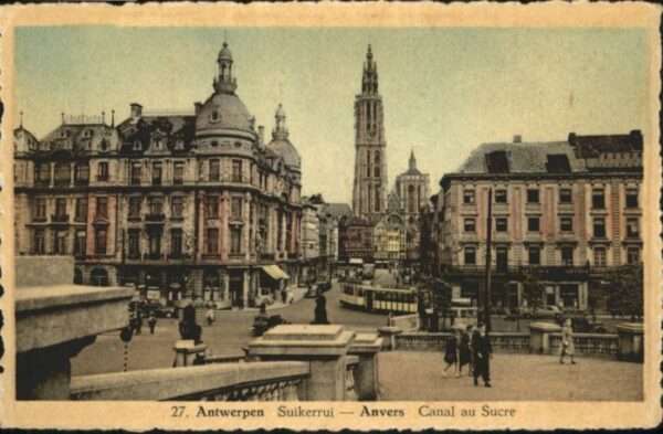 Antwerpen Anvers Suikerrui Canal Sucre