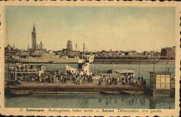 Antwerpen Anvers Aanlegplaats Debarcadere Rive Gauche