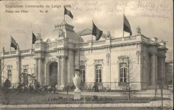 Liege Luettich Liege Exposition Universelle Palais Fet