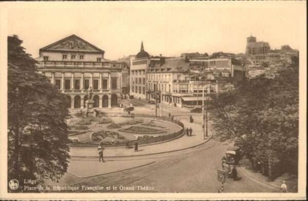 Liege Luettich Liege Place Republique Francaise Grand