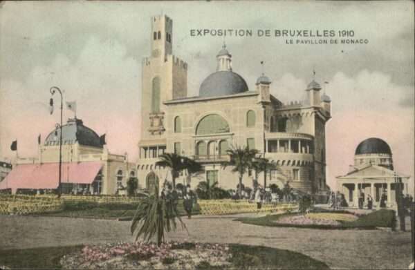 Bruxelles Bruessel Exposition Pavillon Monaco