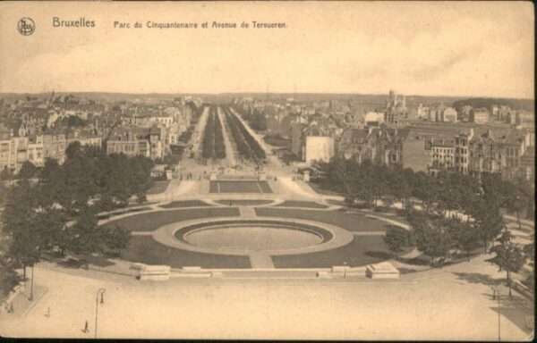 Bruxelles Bruessel Parc Cinquantenaire Avenue Tervueren