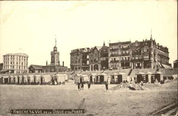 Knocke-sur-Mer Digue Phare Leuchtturm