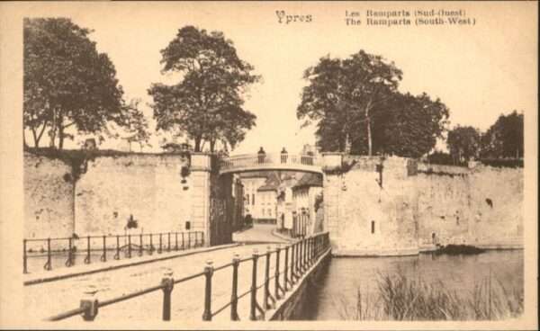 Ypern Ypres Ypres Remparts