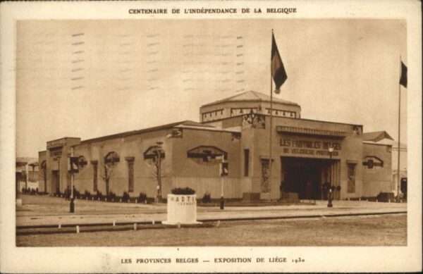 Liege Luettich Liege Exposition Provinces Belges
