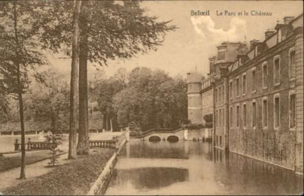 Beloeil Hainaut Parc Chateau