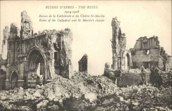 Ypern Ypres Ypres Cathedrale Cloitre St. Martin Rui