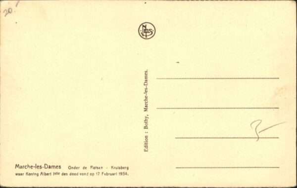 Marche-les-Dames Rochers Calvaire Grand Bon Roi Albert I – Bild 2