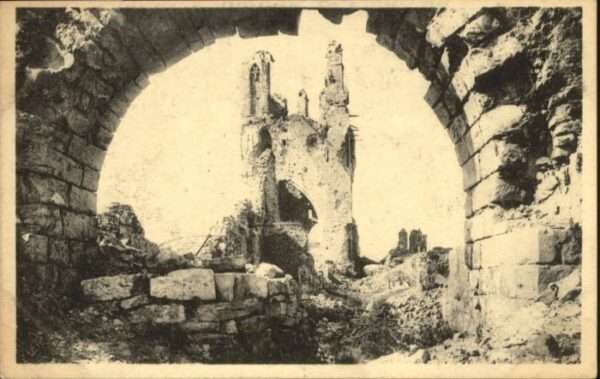 Ypern Ypres Ypres Beffroi Nieuwerk Ruines Zerstörun