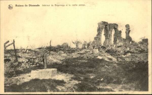 Dixmude Beguinage Ruines Zerstörung