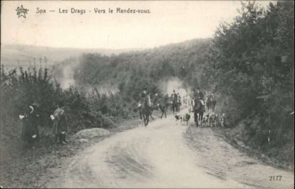 Spa Liege Spa Drags Jagd Hund Pferd