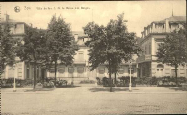 Spa Liege Spa Villa Feu S. M. Reine Belges