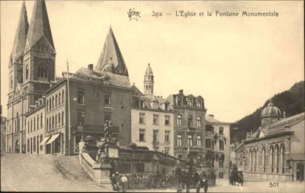 Spa Liege Spa Eglise Fontaine Monumentale