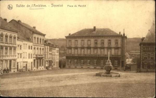 Stavelot Vallee Ambleve Place Marche