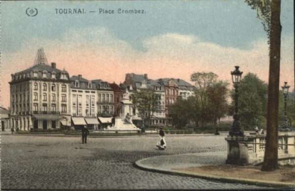 Tournai Hainaut Tournai Place Crombez