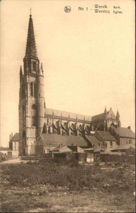 Wervik Wervicq Kerk Eglise