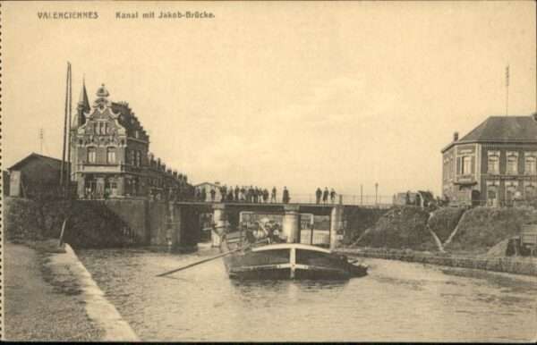 Valenciennes Kanal Jakob-Brücke