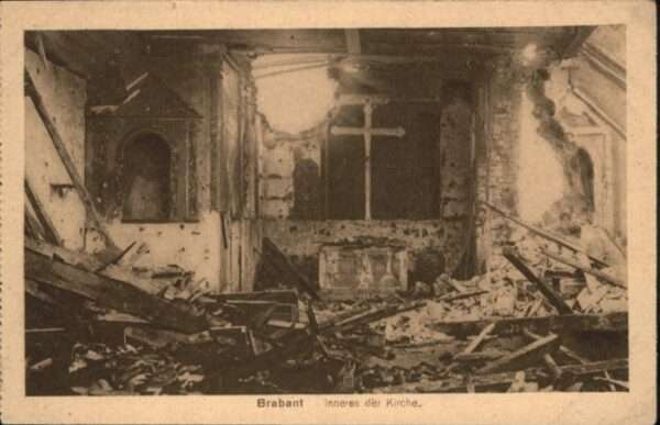 Brabant Kirche Zerstörung