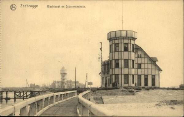 Zeebrugge Wachtpost Stuurmanshuis