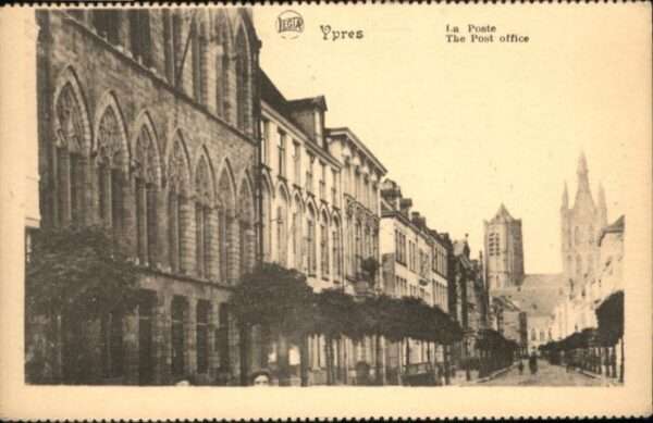 Ypern Ypres Ypres Poste Office
