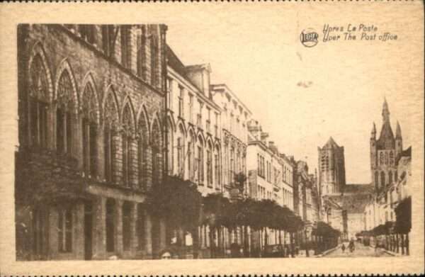 Ypern Ypres Ypres Poste Office
