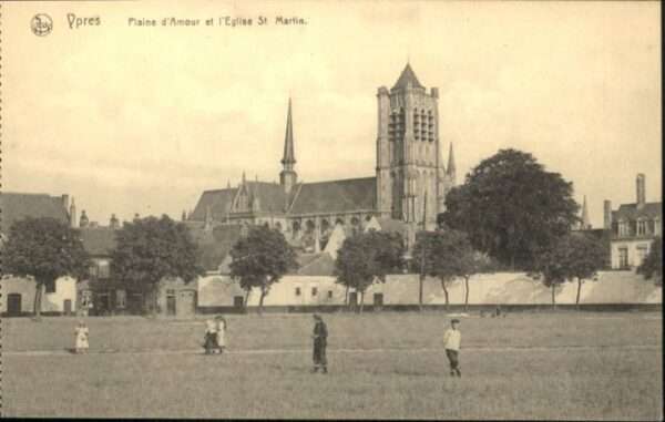 Ypern Ypres Ypres Plaine Amour Eglise St. Martin