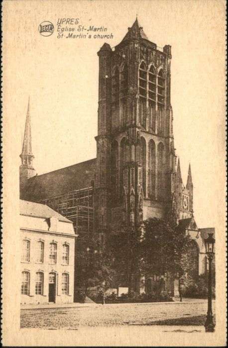 Ypern Ypres Ypres Eglise St. Martin