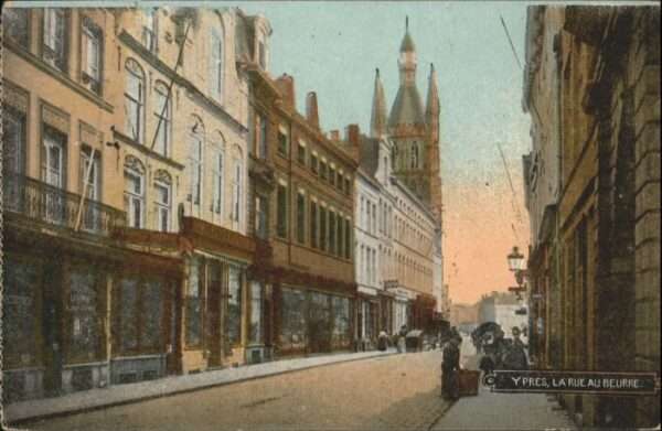 Ypern Ypres Ypres Rue Beurre