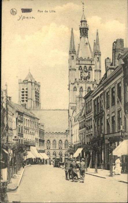 Ypern Ypres Ypres Ypern Rue Lille