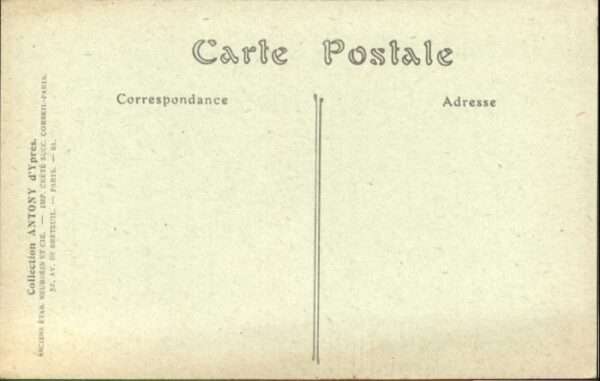 Ypern Ypres Ypres Eglise St. Nicolas Bombardement Z – Bild 2