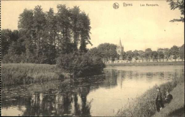 Ypern Ypres Ypres Remparts