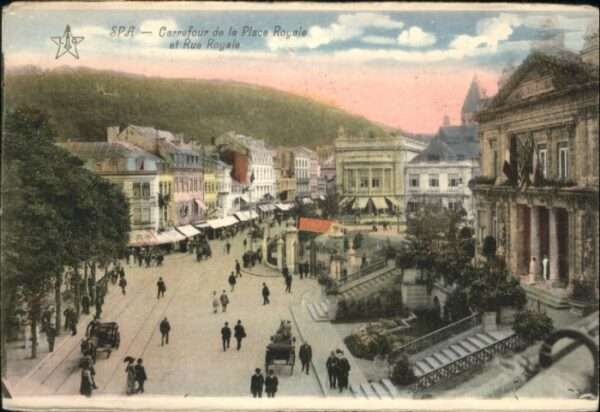 Spa Liege Spa Carrefour Place Royale Rue Royale