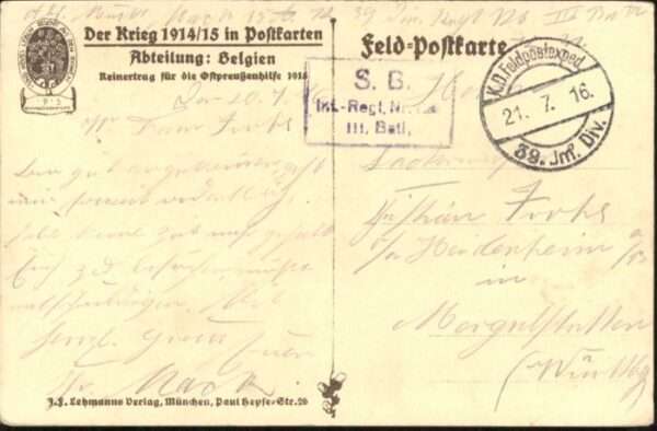 Ypern Ypres Ypern Brücke Zerstörung x – Bild 2