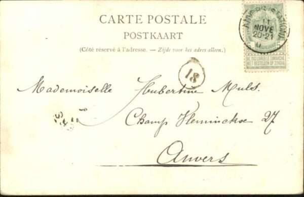 Anvers Antwerpen Anvers Pensionnat Dames Instruction Chr – Bild 2